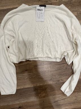 Brandy Melville women’s off the shoulder sweater